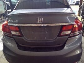 2015 CIVIC GRAY EX-L 1.8 AT  A24034